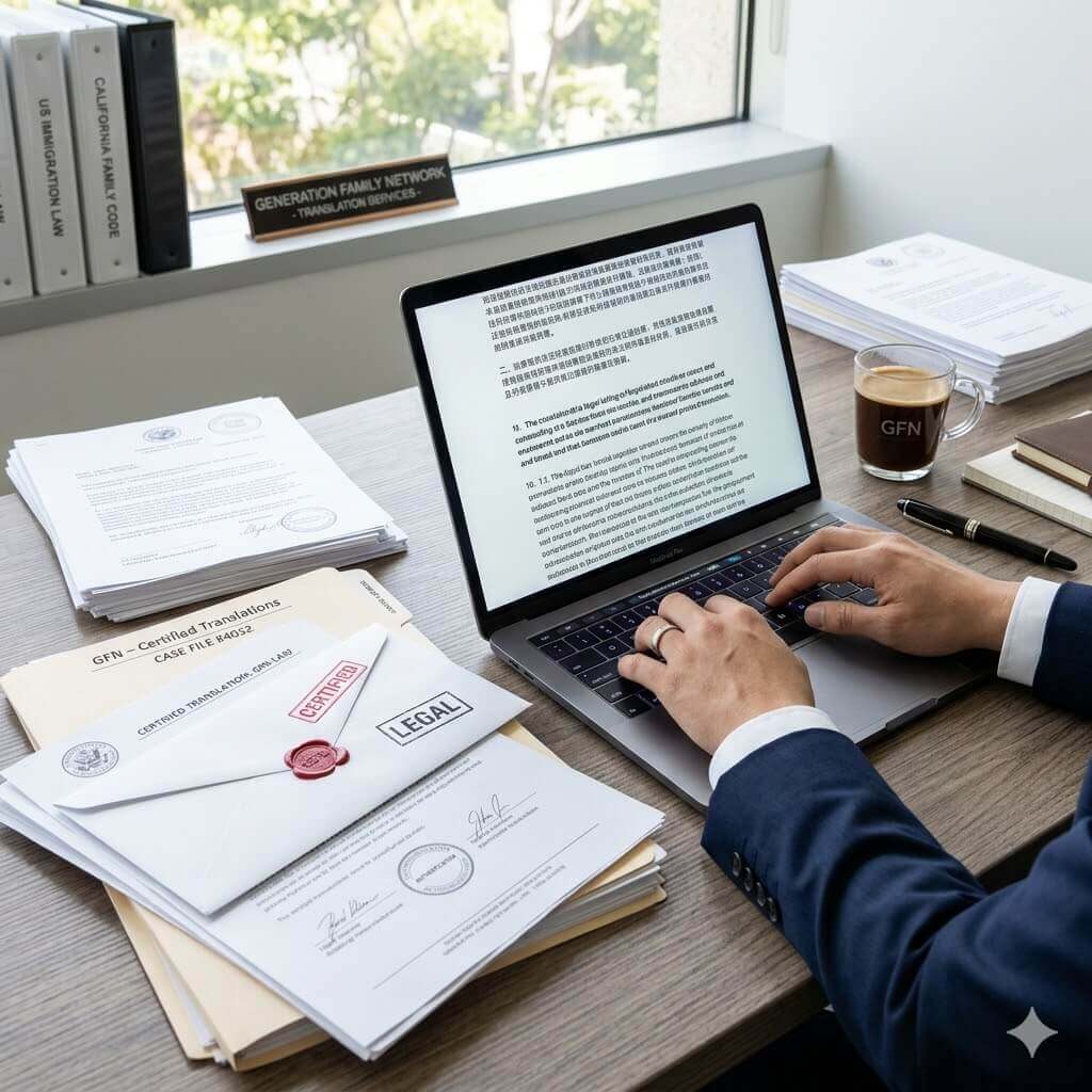 Certified Document Translation & Compliance Review 文件翻譯與行政審核