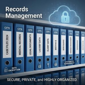 Premium Records Management & Administrative Support 醫療與法律檔案管理