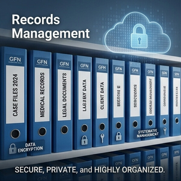 Premium Records Management & Administrative Support 醫療與法律檔案管理